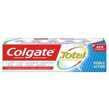 Colgate ZP Total Visible Action 75ml - Kosmetika Ústní hygiena Zubní pasty